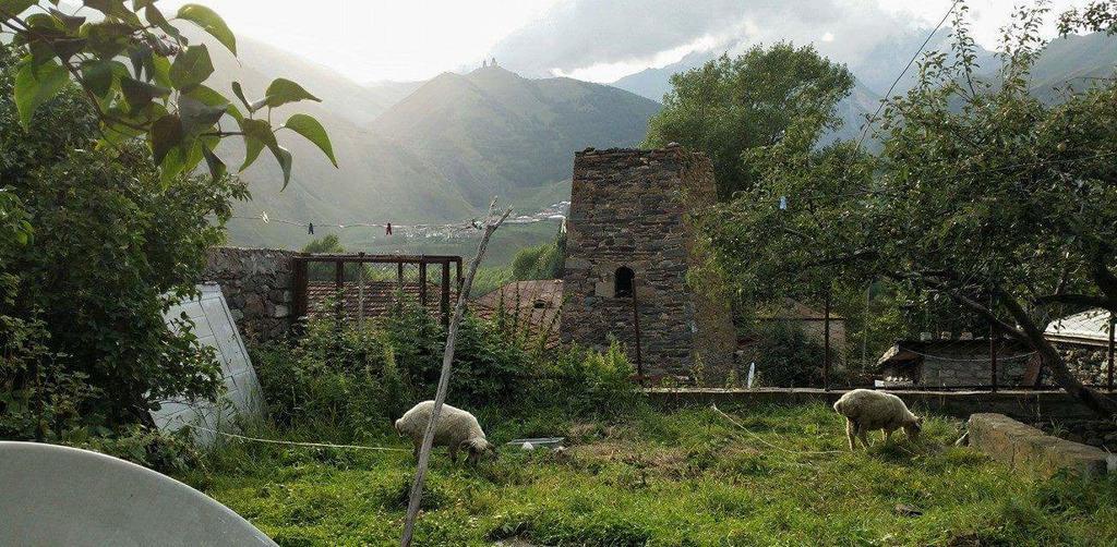 Archil And Nino Gigauri Guest House Kazbegi Exteriör bild